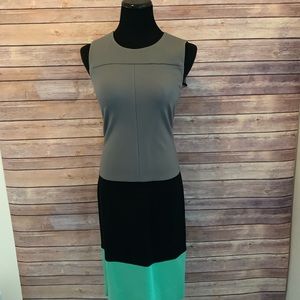 Diane Von Furstenberg ponte zip dress